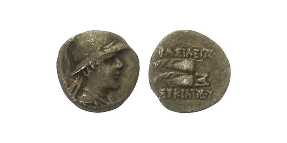 Indo - Baktrijské království, Eukratides, 170 - 145 př. Kr. — 1
