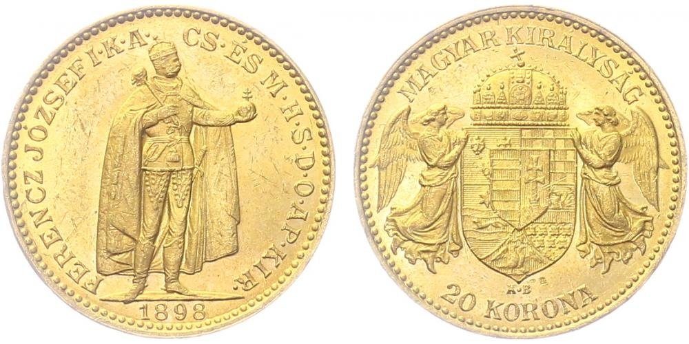 20 Koruna 1898 KB