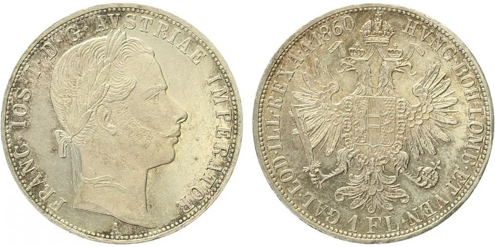 Rakouská a spolková měna, 1857 - 1892 — 1
