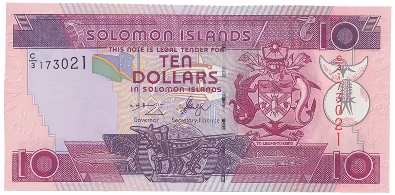 Šalamounovy ostrovy, 10 Dollars (2006), P.27