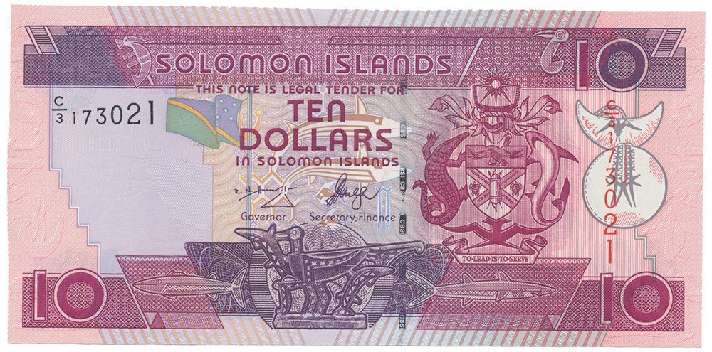 Šalamounovy ostrovy, 10 Dollars (2006), P.27