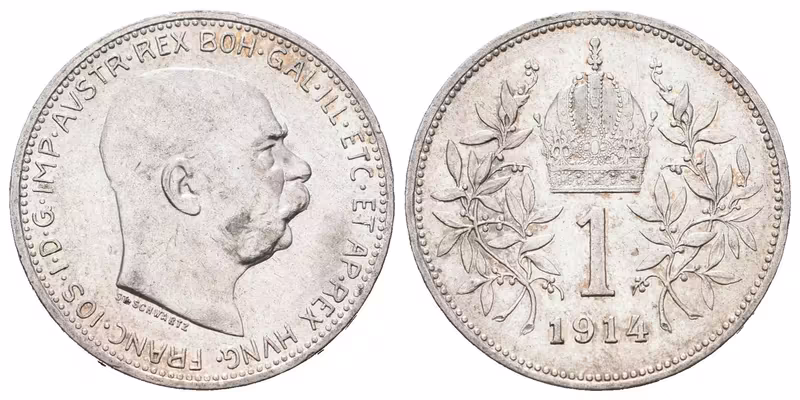 1 Koruna 1914