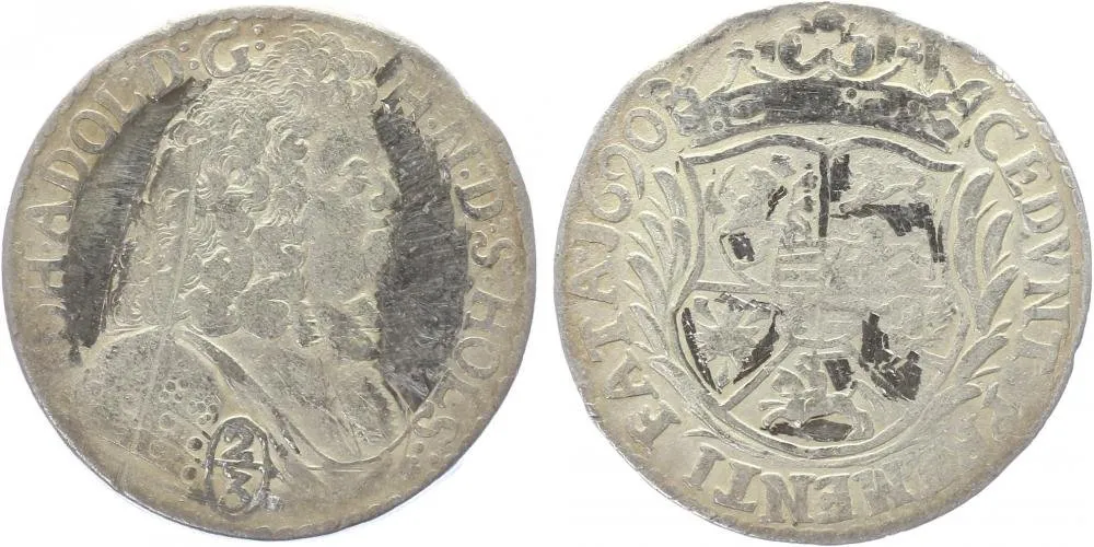 Schleswig - Holstein - Plön, Johann Adolf, 1671 - 1704 — 1