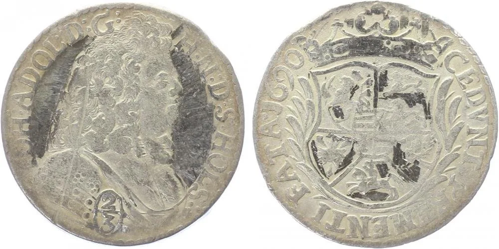 Schleswig - Holstein - Plön, Johann Adolf, 1671 - 1704 — 1