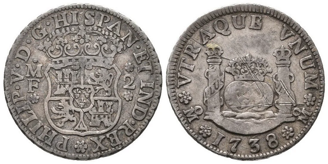 Mexiko, Philip V., 1700 - 1746 — 1