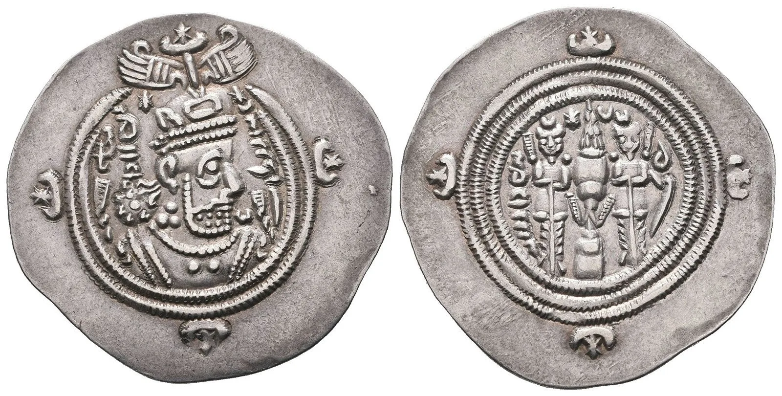 Sásánovci, Chusró II., 590 - 628 — 1