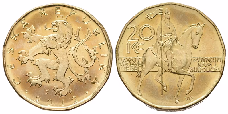 20 Koruna 2012