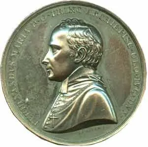 Olomouc - arcibiskupství, Ferdinand II. Maria Chotek, 1832 - 1836 — 1