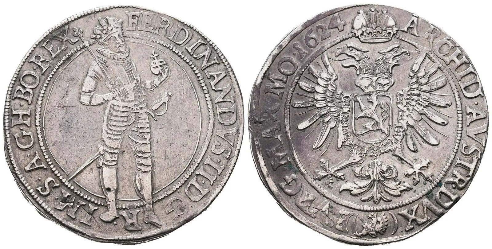 Ferdinand II., 1619 - 1637 (Mince dobrého zrna) — 1