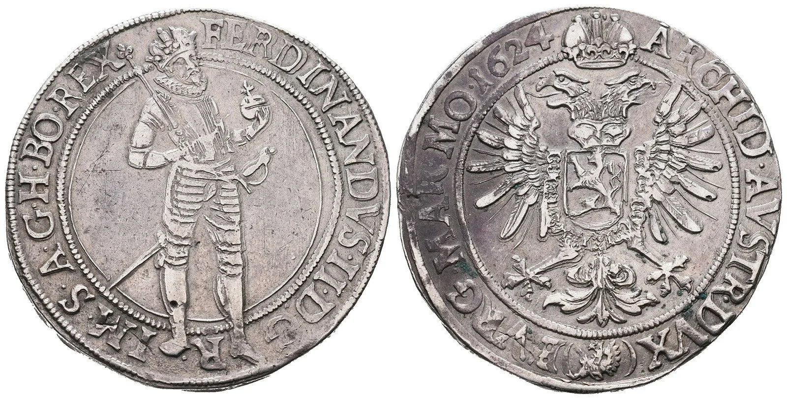 Ferdinand II., 1619 - 1637 (Mince dobrého zrna) — 1