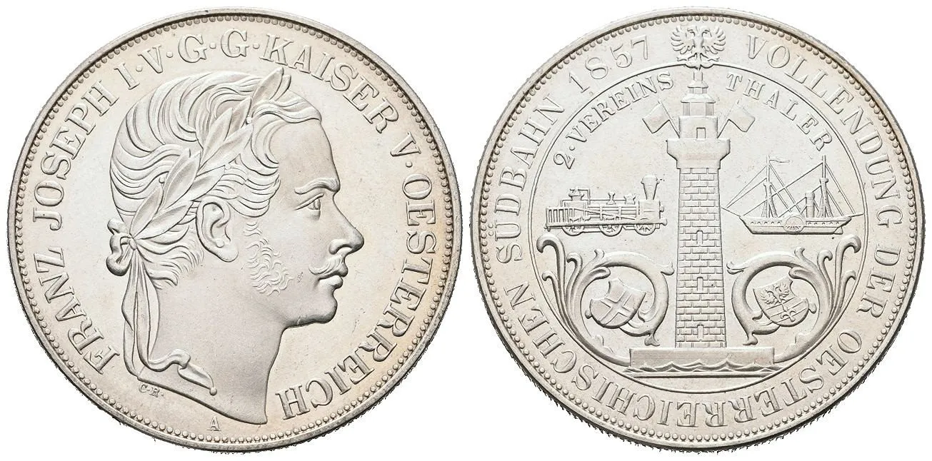 Rakouská a spolková měna, 1857 - 1892 — 1