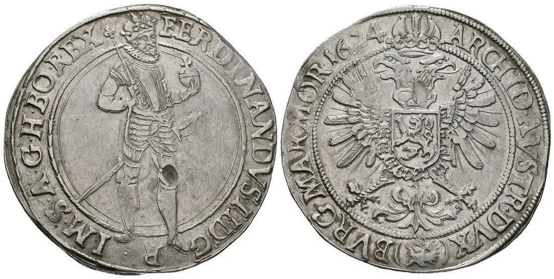 Ferdinand II., 1619 - 1637 (Mince dobrého zrna) — 1