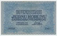 Československo, 1 Koruna 1919, série 145, Hej.7a