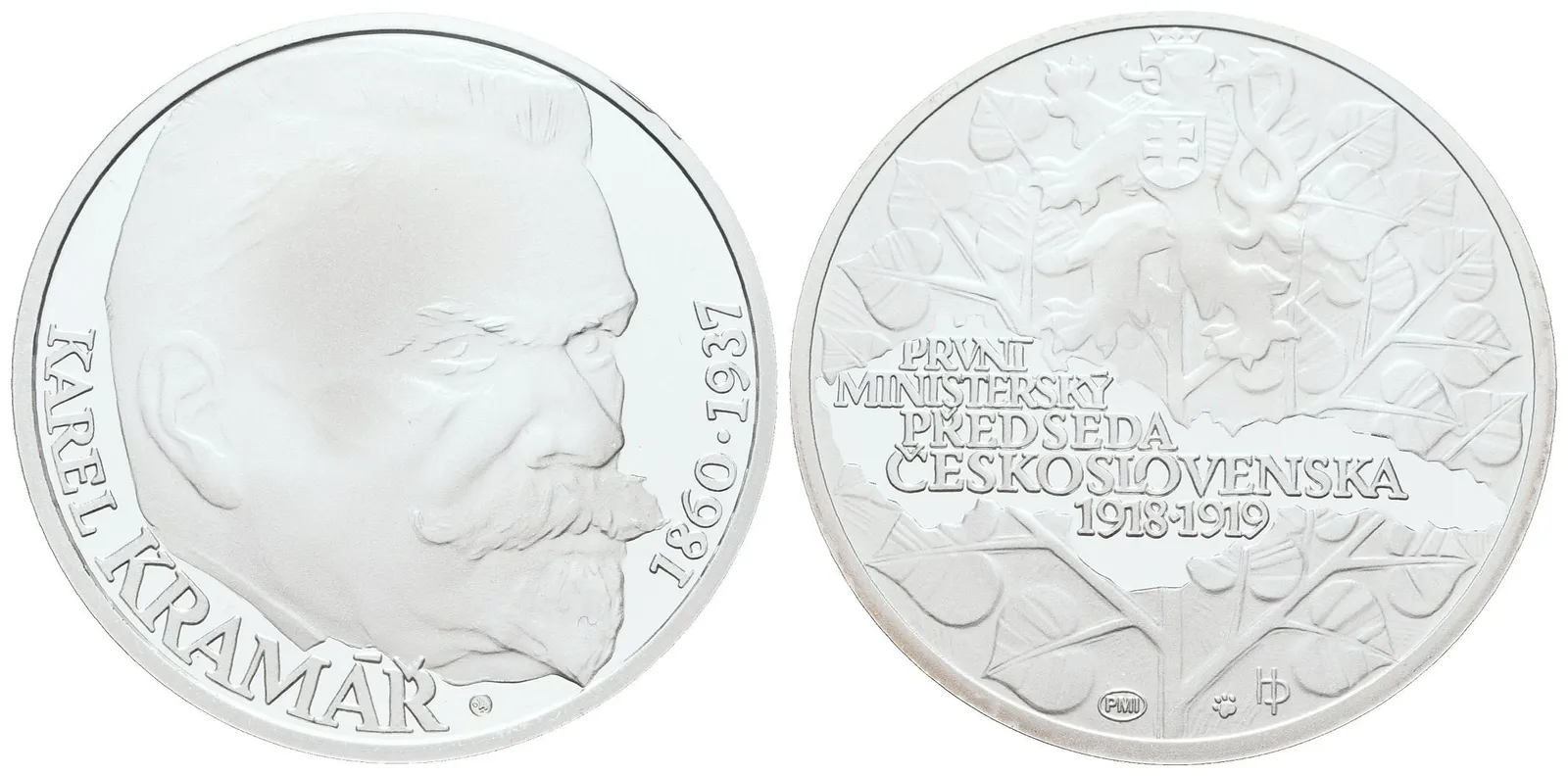 AR Medaile b.l. (2012) - Karel Kramář - 75. výročí úmrtí