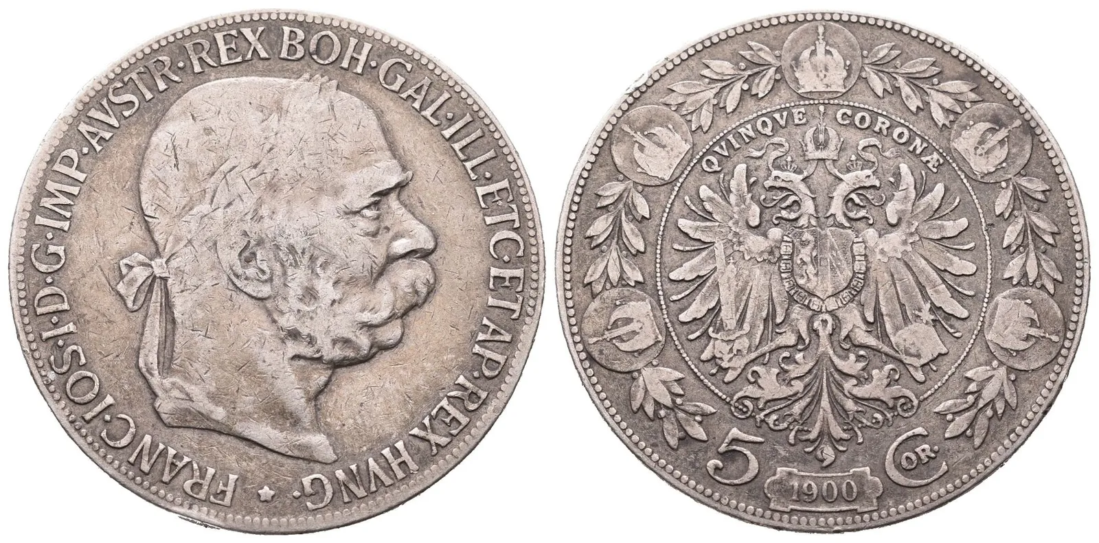 5 Koruna 1900