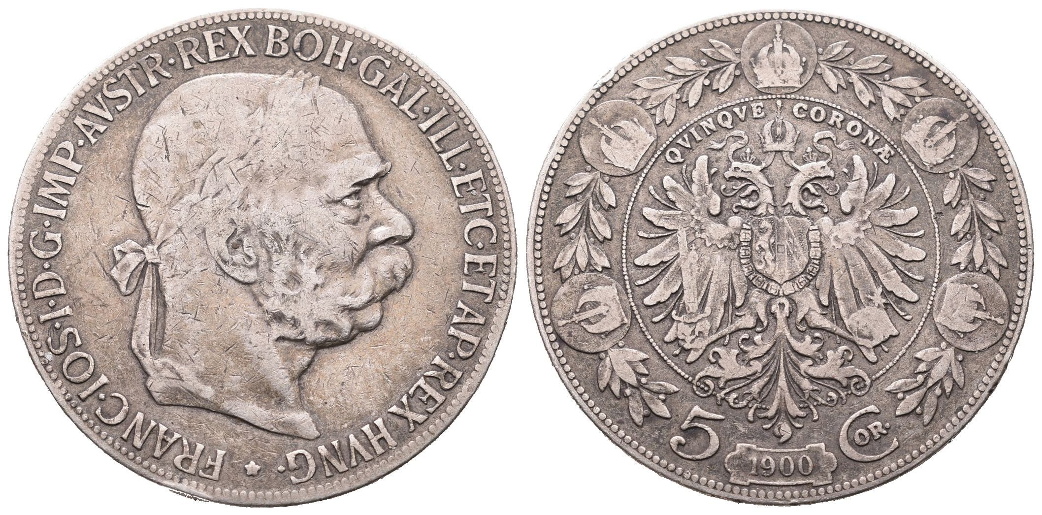 5 Koruna 1900