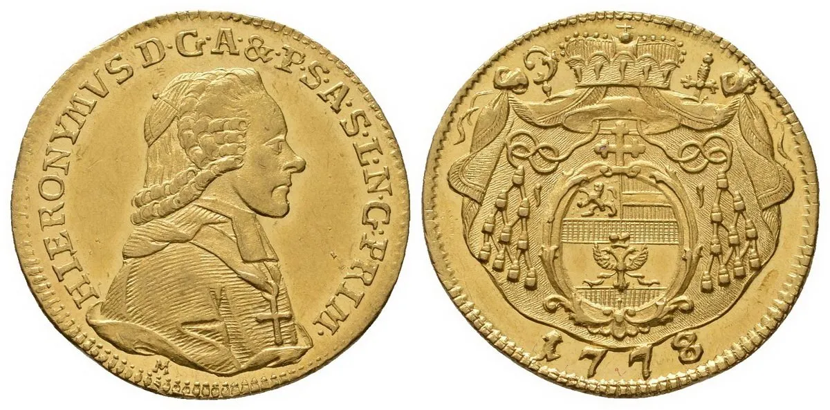 Salzburg, Hyeronymus Colloredo, 1772 - 1803 — 1