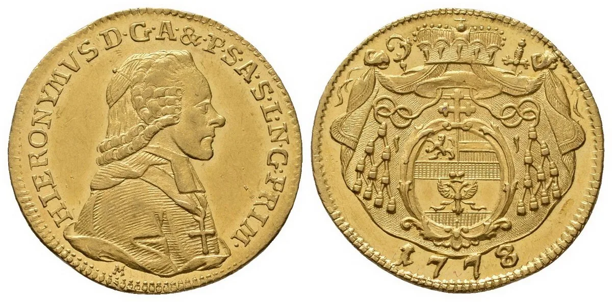 Salzburg, Hyeronymus Colloredo, 1772 - 1803 — 1