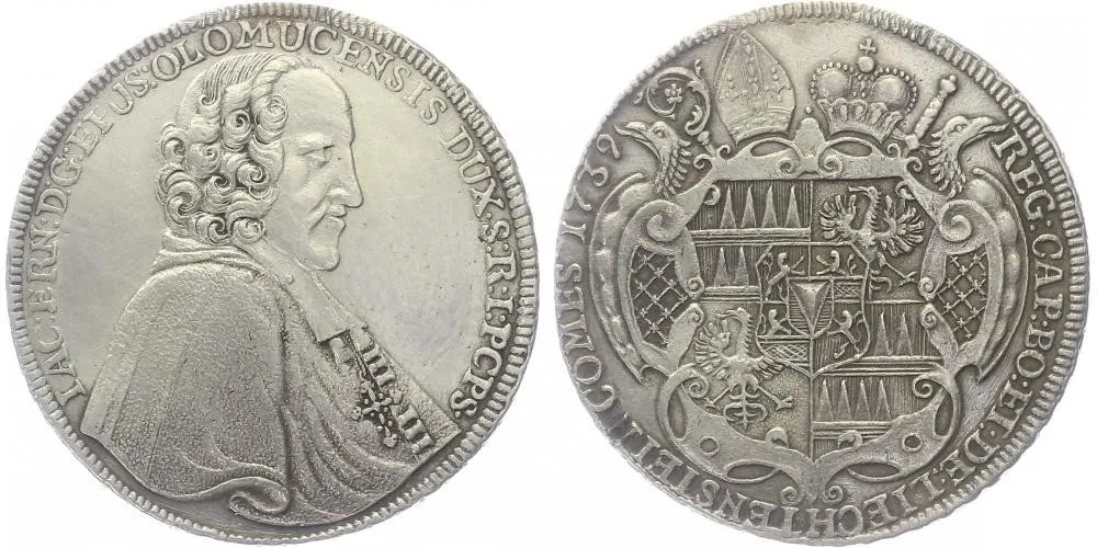 Olomouc - biskupství, Jakub Arnošt Liechtenstein, 1738 - 1745 — 1