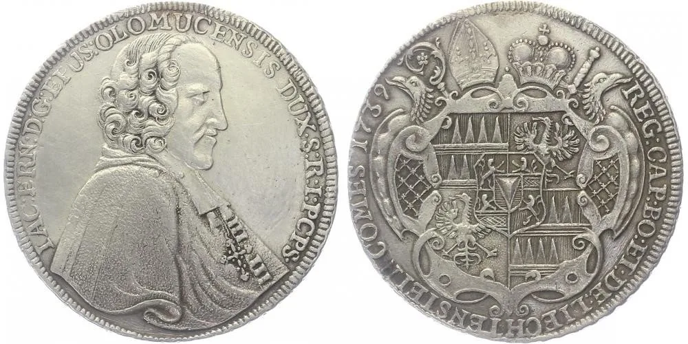 Olomouc - biskupství, Jakub Arnošt Liechtenstein, 1738 - 1745 — 1
