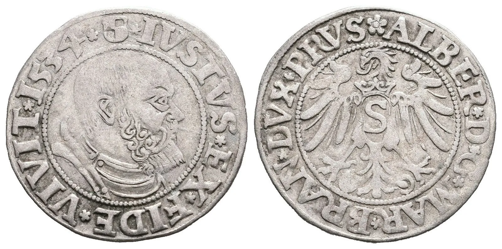 Prusko, Albrecht von Brandenburg, 1525 - 1568 — 1