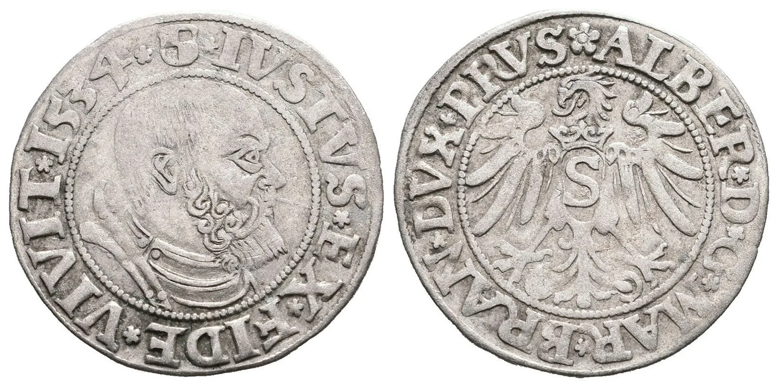 Prusko, Albrecht von Brandenburg, 1525 - 1568 — 1