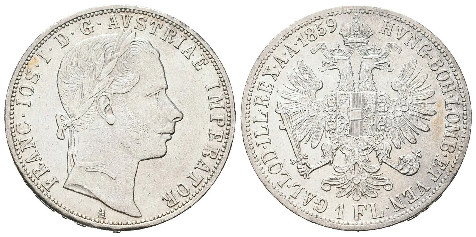 Rakouská a spolková měna, 1857 - 1892 — 1