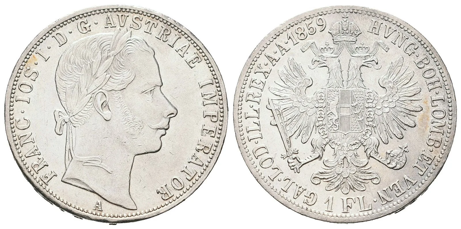 Rakouská a spolková měna, 1857 - 1892 — 1