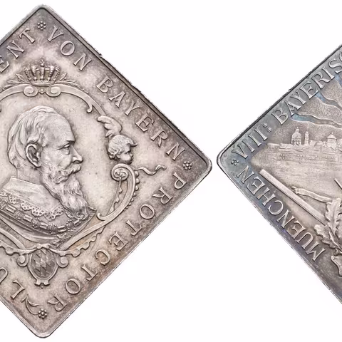 AR Klipa 1888 - VIII. Bavorské spolkové jubilejní střelby v Mnichově.