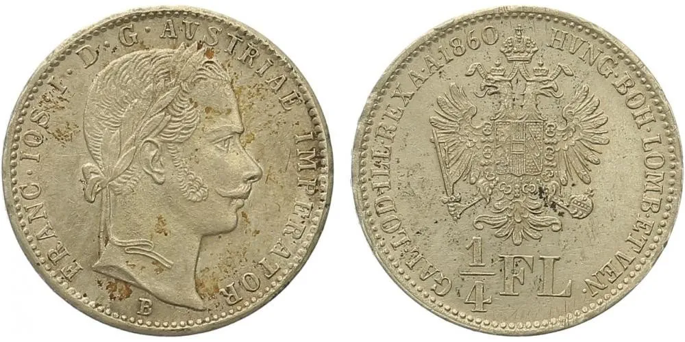 Rakouská a spolková měna, 1857 - 1892 — 1