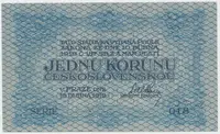Československo, 1 Koruna 1919, Hej.7a