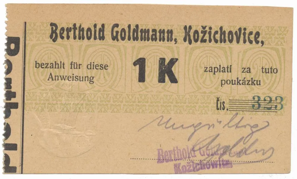 Nouzovky české od roku 1914 — 1
