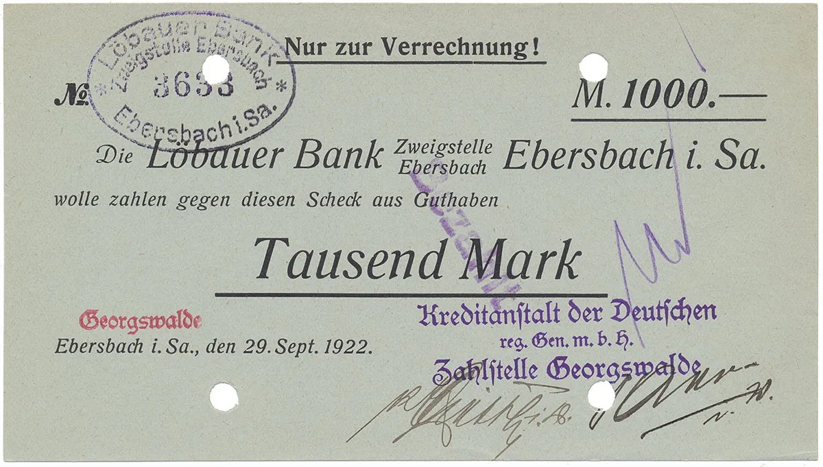 Nouzovky české od roku 1914 — 1