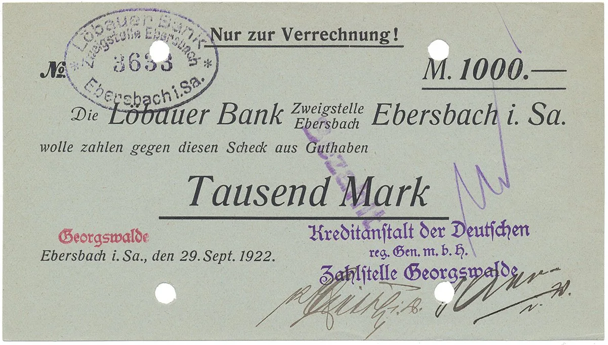 Nouzovky české od roku 1914 — 1