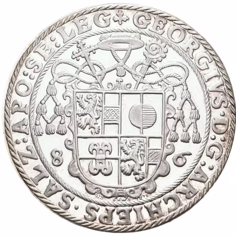 Replika Tolaru 1586/1975. Ag 0,925, 40 mm (34,65 g), etue