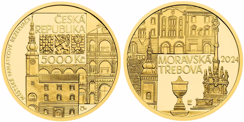 5000 Kč 2024 - Město Moravská Třebová, PROOF