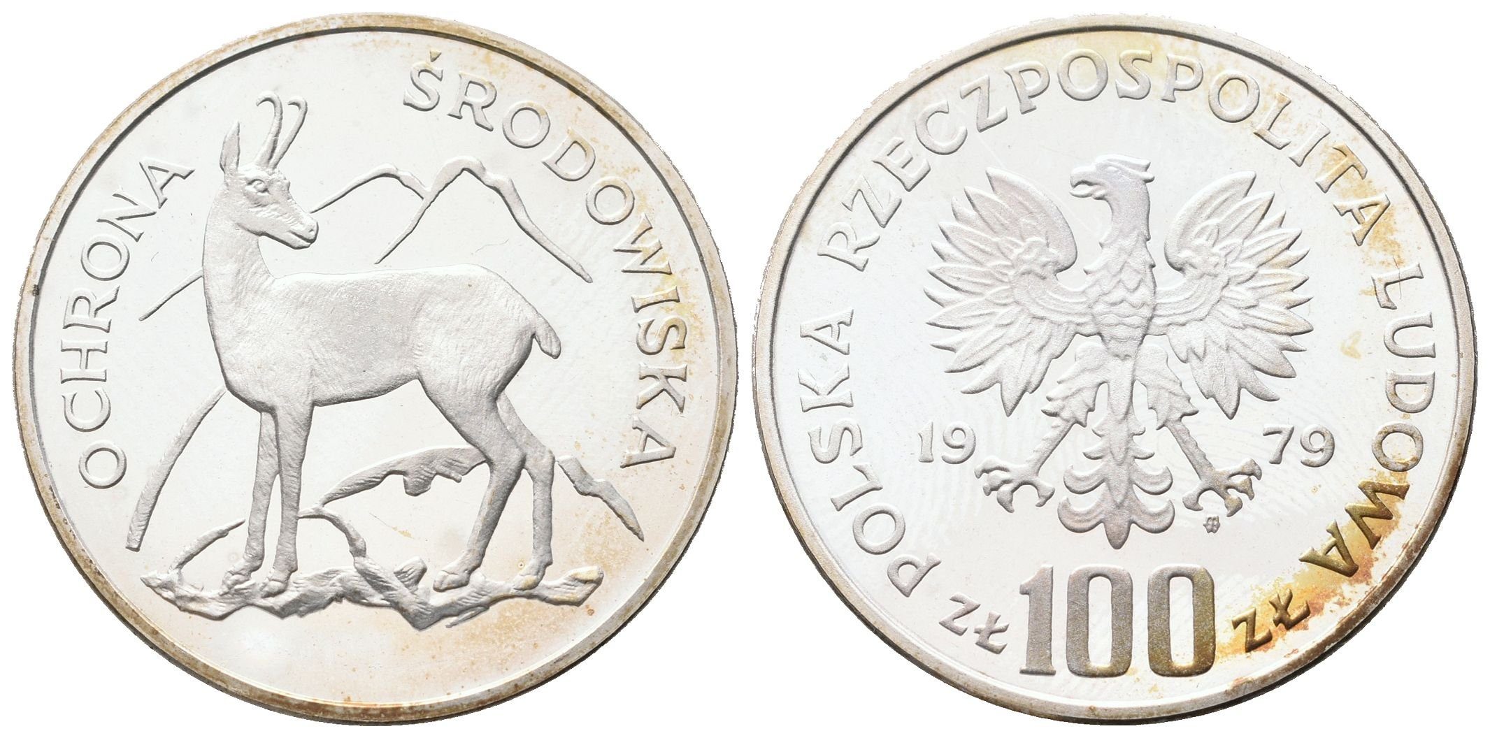 Polsko, 100 Zlotých 1979 - PROOF