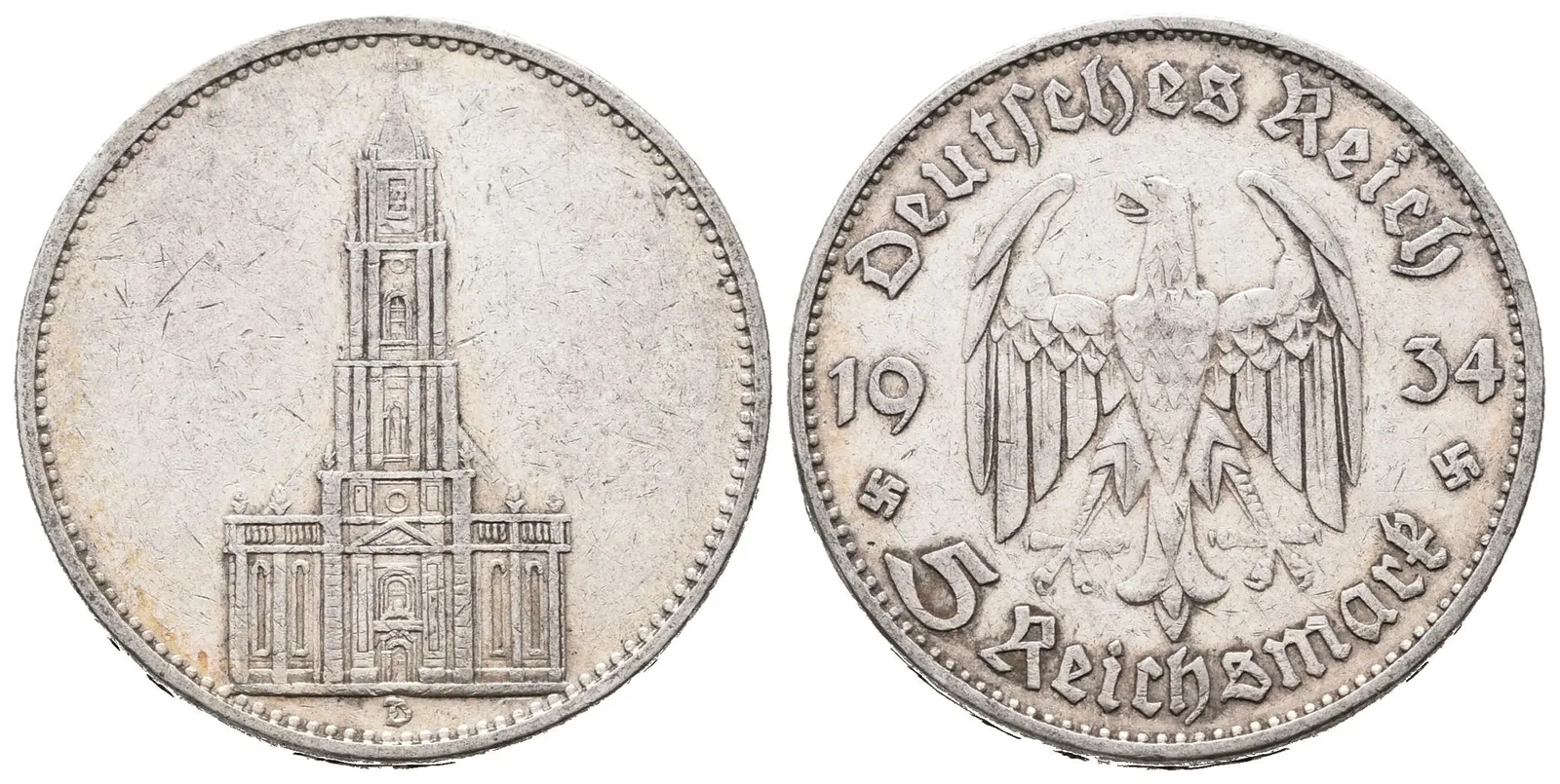 III. říše, 5 Marka 1934 D