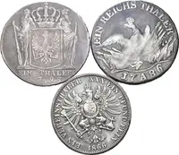 Tolar 1786 A, Dav.2590B, KM.332.2 + Tolar 1795 A, Dav.2599, KM.360.1 a — 2