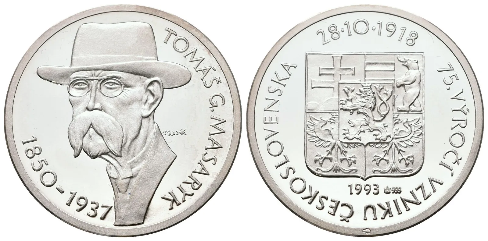 Kozák Ladislav - Tomáš G. Masaryk, 1993