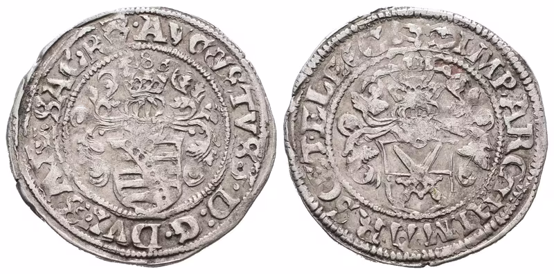 Sasko, Groš 1558 HB