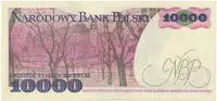 Polsko, 10.000 Zlotych 1988, P.151b - fotografie 2
