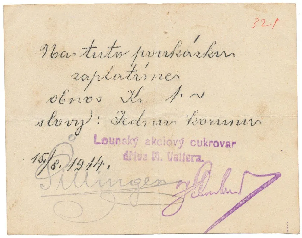Nouzovky české od roku 1914 — 1