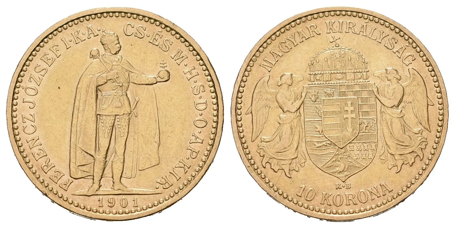 10 Koruna 1901 KB