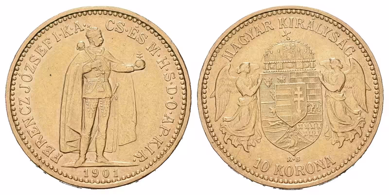 10 Koruna 1901 KB