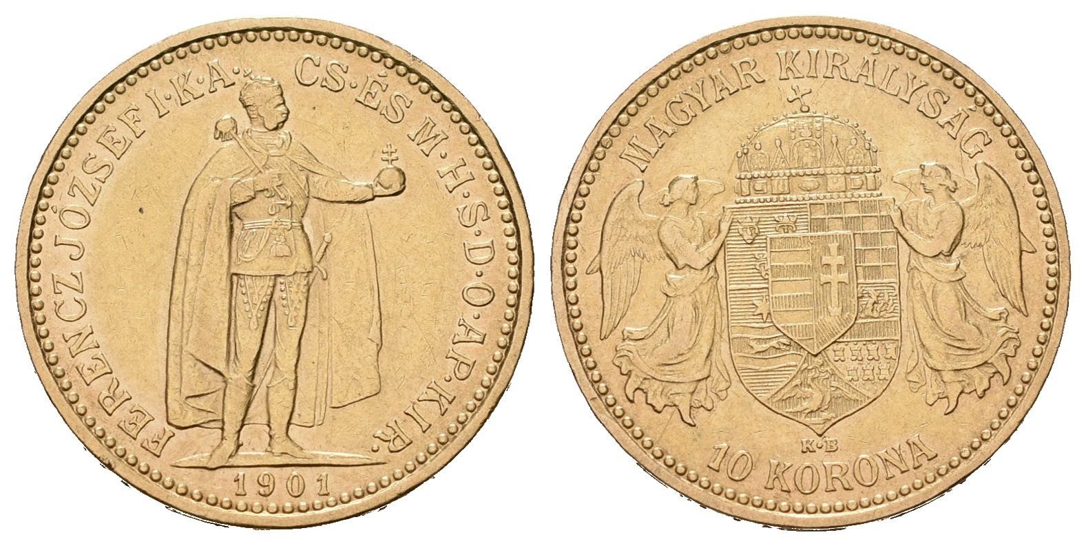 10 Koruna 1901 KB