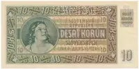10 Koruna 1939, série St 35, SPECIMEN, Hej.49a2.S1 - fotografie 2