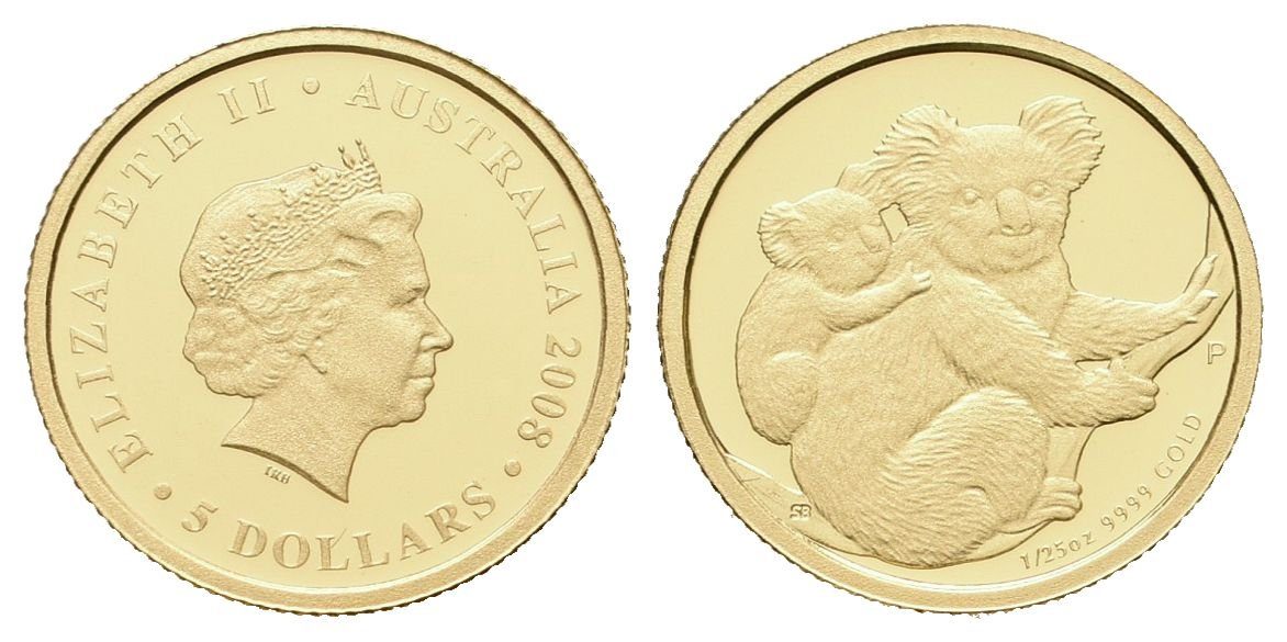 Kanada, 5 Dollars 2008 - Koala