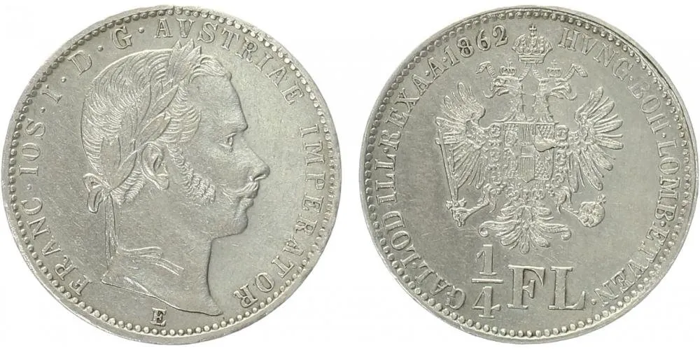 Rakouská a spolková měna, 1857 - 1892 — 1