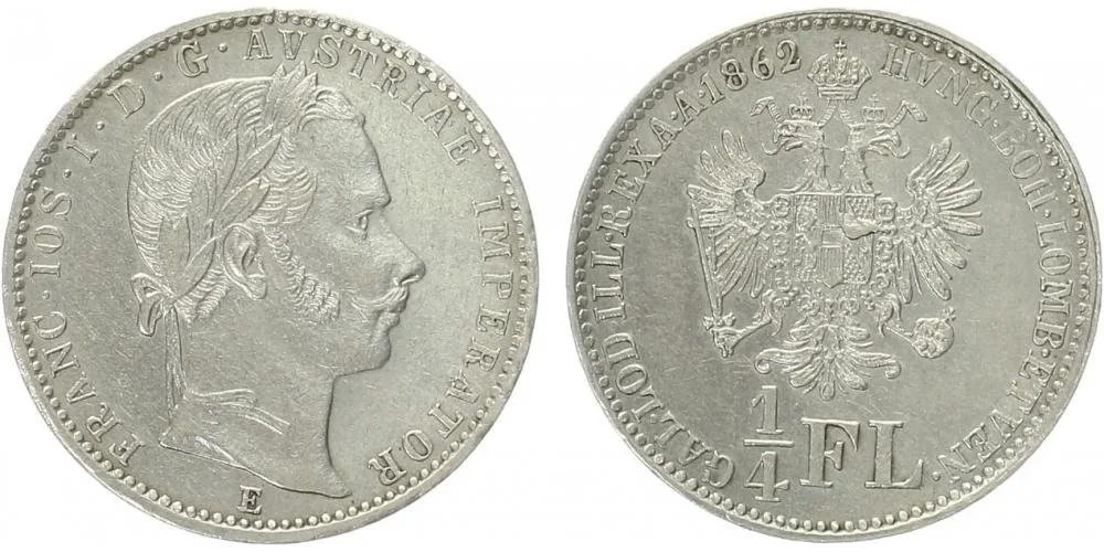 Rakouská a spolková měna, 1857 - 1892 — 1